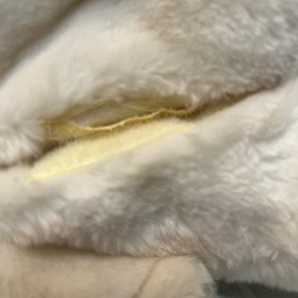 HASBRO 1992 BUNNY SURPRISE WHITE PURPLE  MOM & HER 3 BABIES WITH COLLAR - Picture 7 of 14